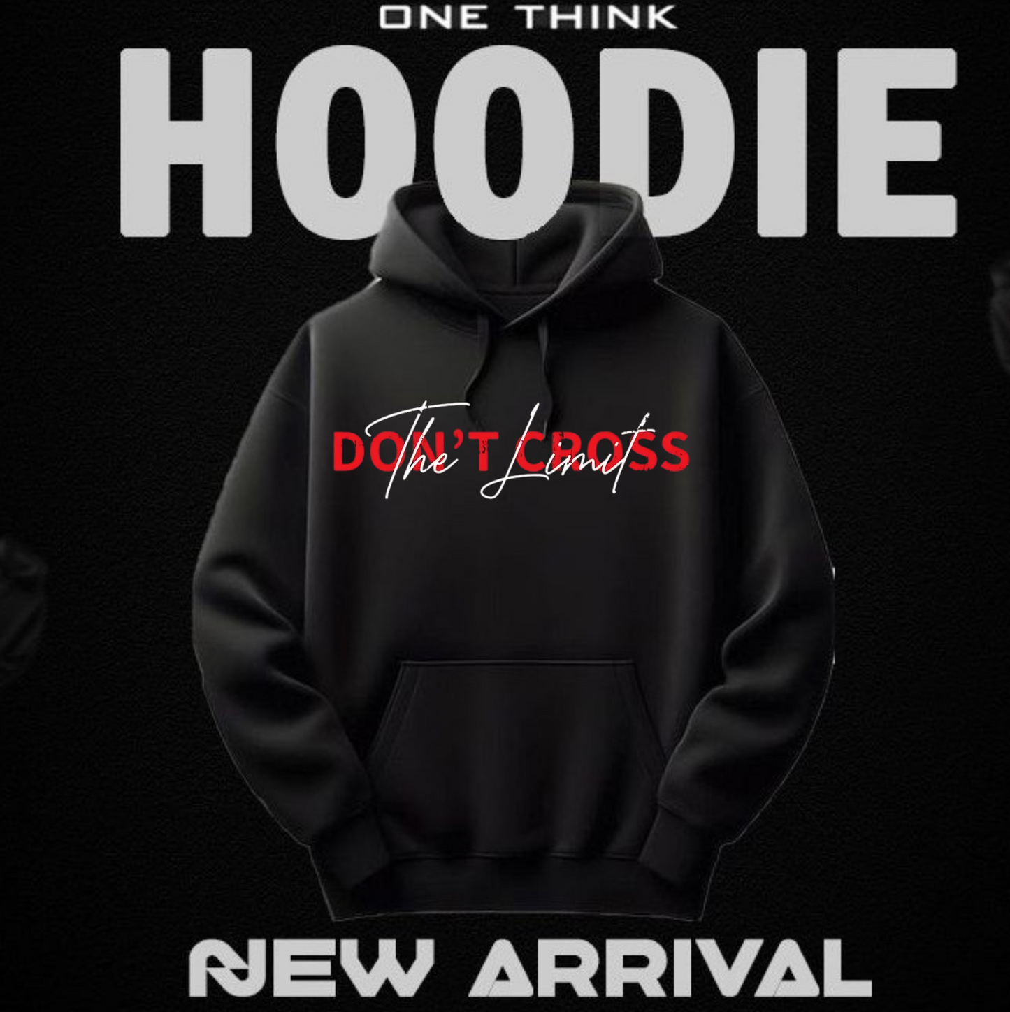DON'T CROSS THE LIMIT UNISEX HOODIE